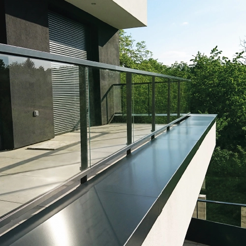 panorama garde corps verre sabot Z couvernet ITE couvertine