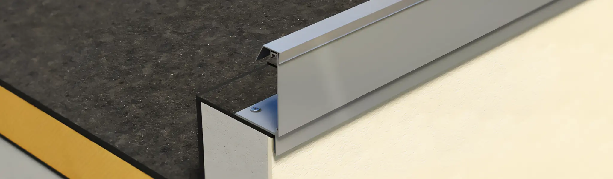 Rivnet : système de bande de rive en aluminium. dani alu